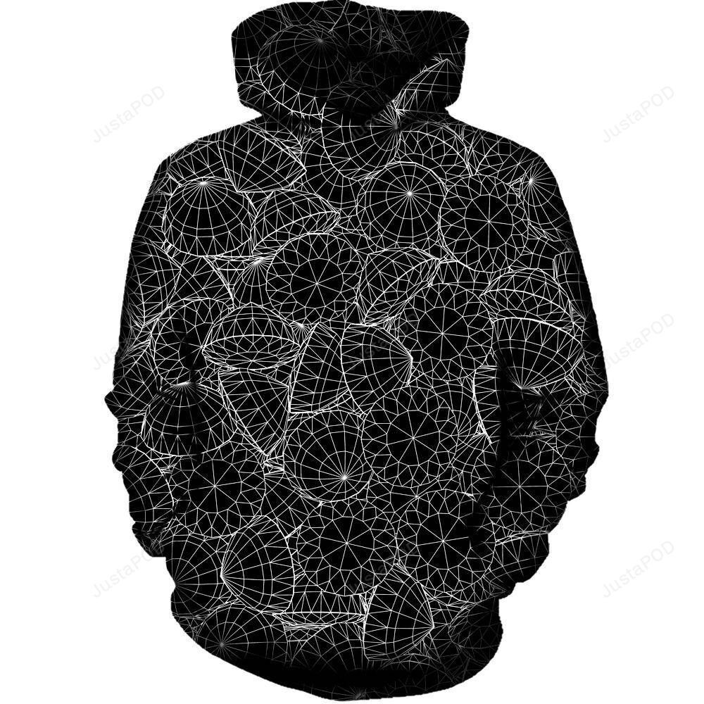 Diamonds Are Forever 3D All Over Printed Hoodie, Zip- Up Hoodie