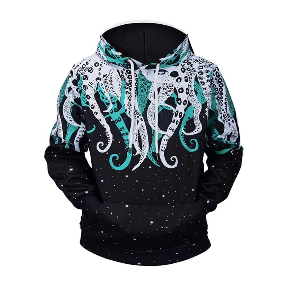 Octopus Tentacles 3D All Over Print Hoodie, Zip-up Hoodie