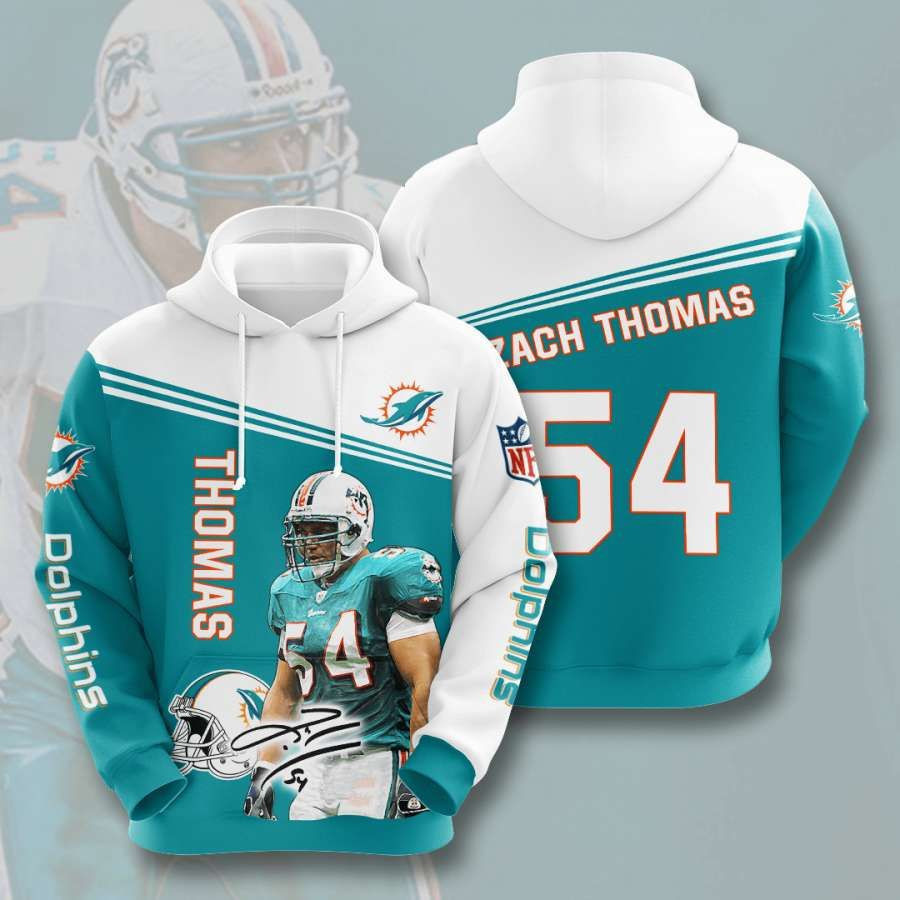 Miami Dolphins No1147 Custom Hoodie 3D