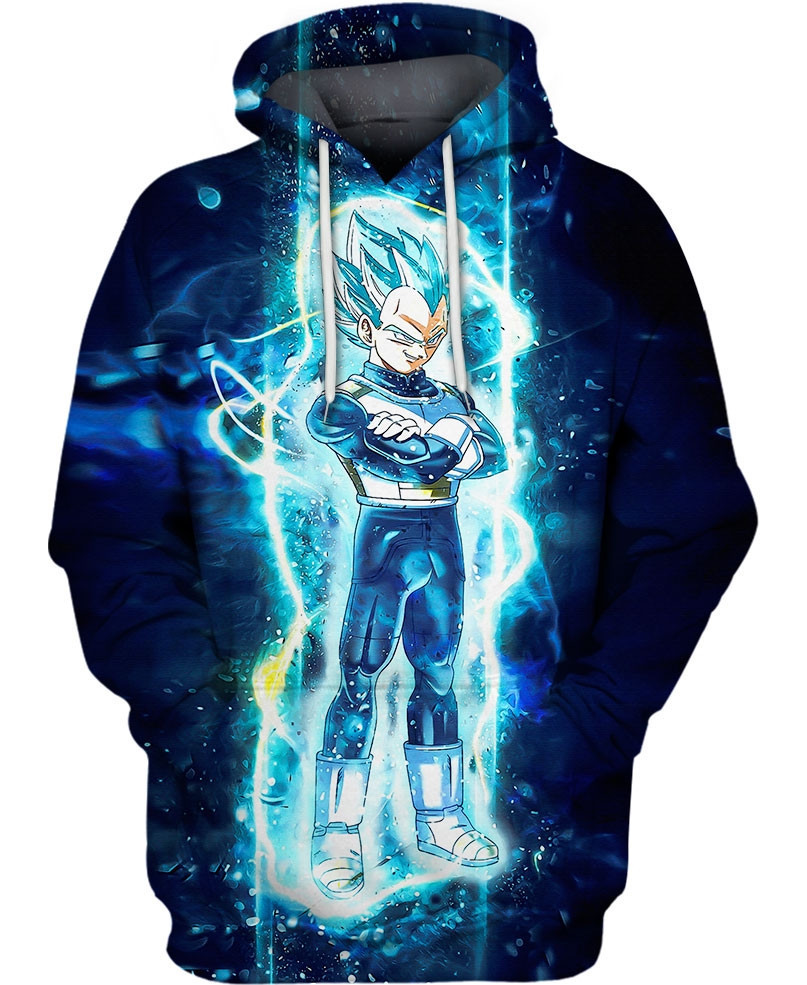 The Combined Power 3D All Print Hoodie, Zip- Up Hoodie