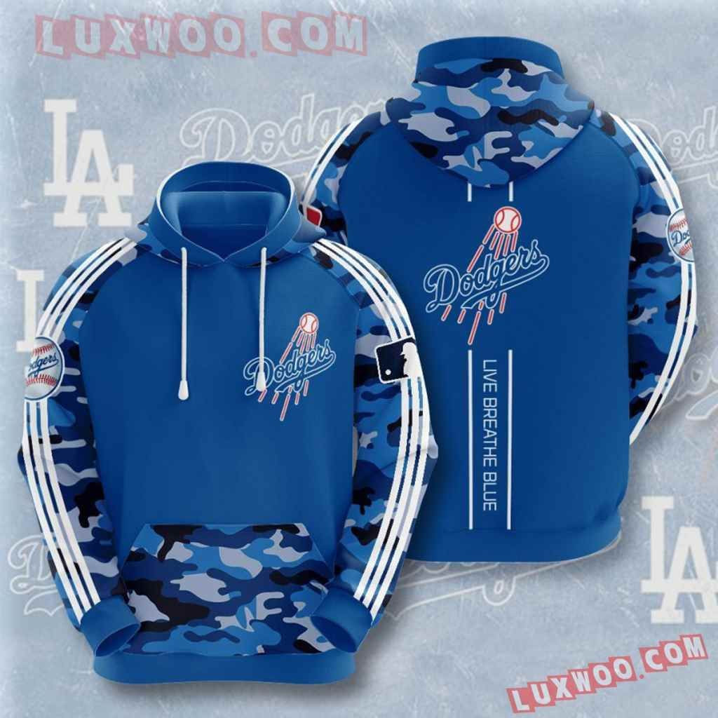 Mlb Los Angeles Dodgers 3d Hoodies Printed Zip Hoodies Sweatshirt Jacket  2021