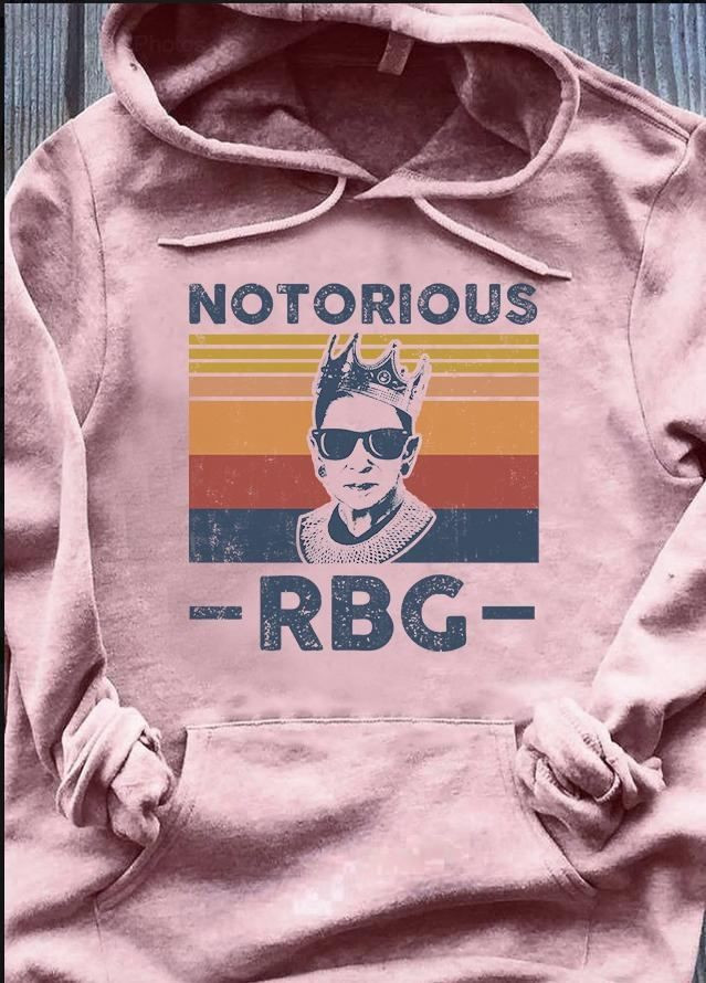 Ruth Bader Ginsburg RBG Notorious RBG Retro Hoodie