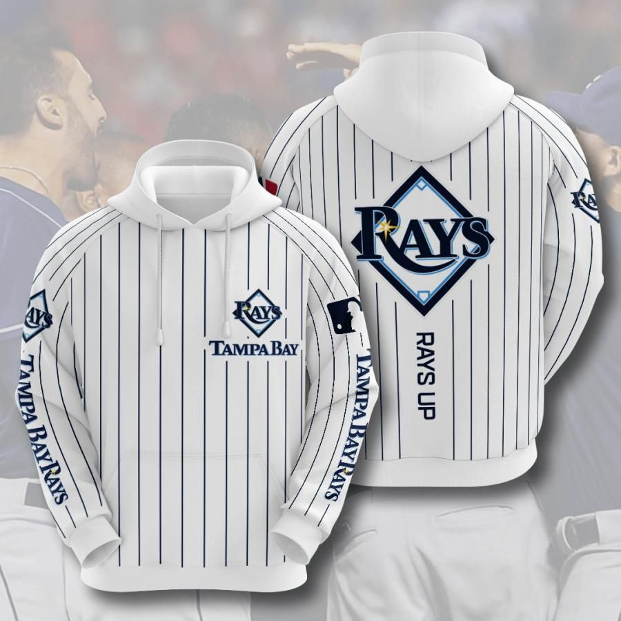 Tampa Bay Rays No1907 Custom Hoodie 3D Size S to 5XL