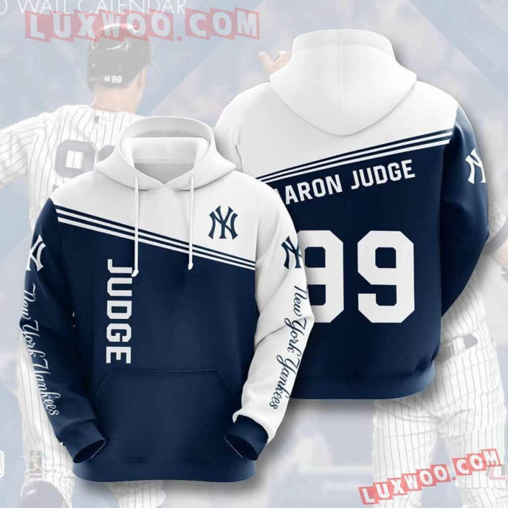 Mlb New York Yankees 3d Hoodies Printed Zip Hoodies Sweatshirt Jacket 2021