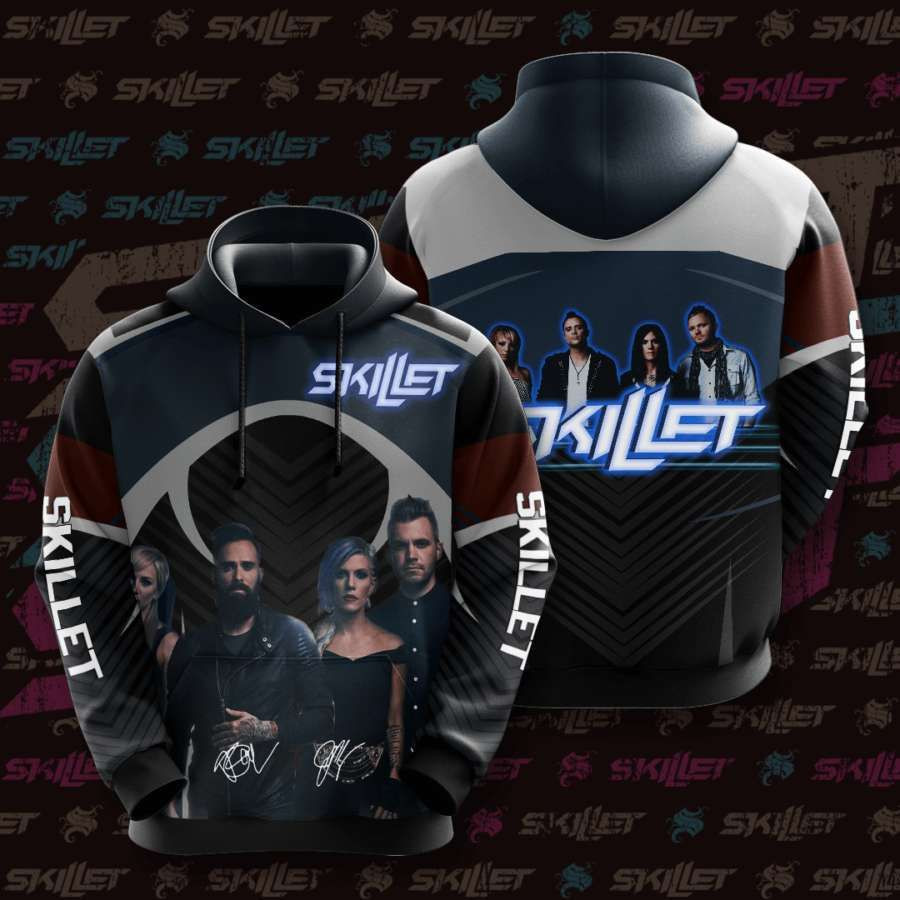 Skillet No1820 Custom Hoodie 3D