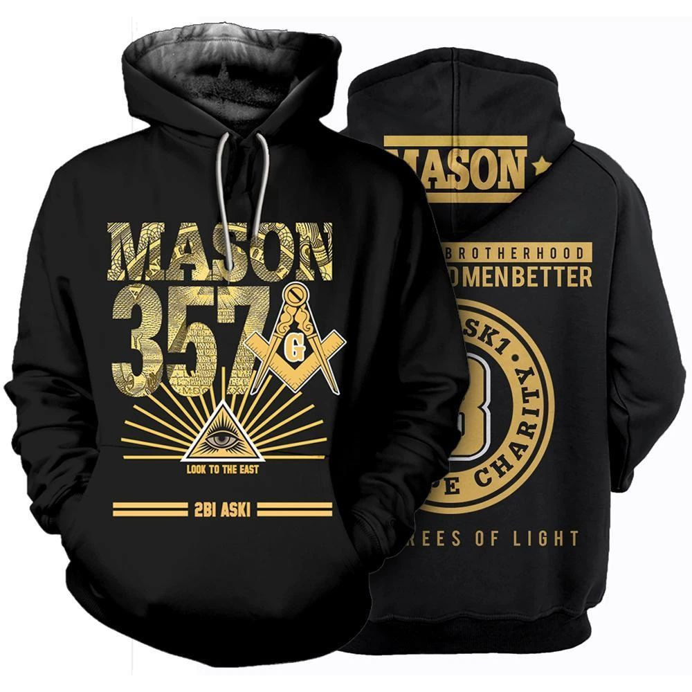 Freemasonry 3D All Over Print Hoodie, Zip-up Hoodie