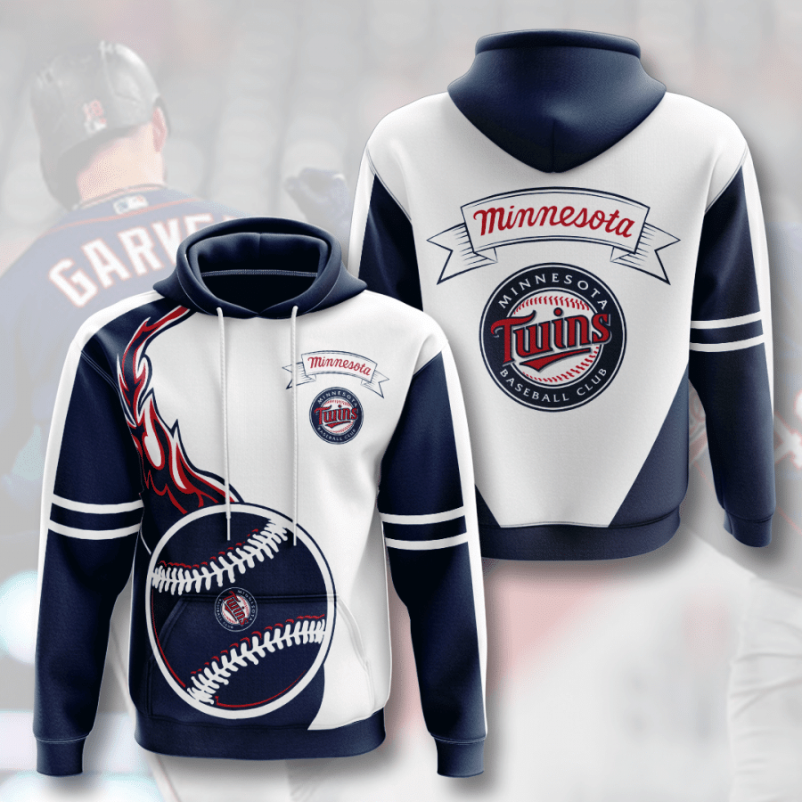 Mlb- Minnesota Twins 3d Hoodie Style 07