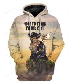 How To Train Your Cat For Unisex 3D All Print Hoodie, Zip- Up Hoodie