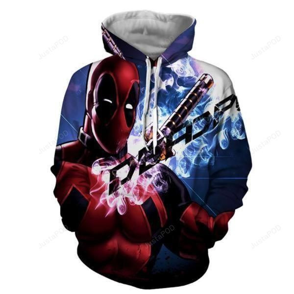 Deadpool Daper Chains 3D All Over Print Hoodie, Zip-up Hoodie