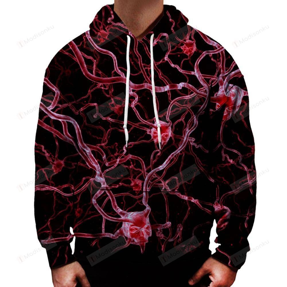 The Reaper Virus 3D All Over Printed Hoodie, Zip- Up Hoodie