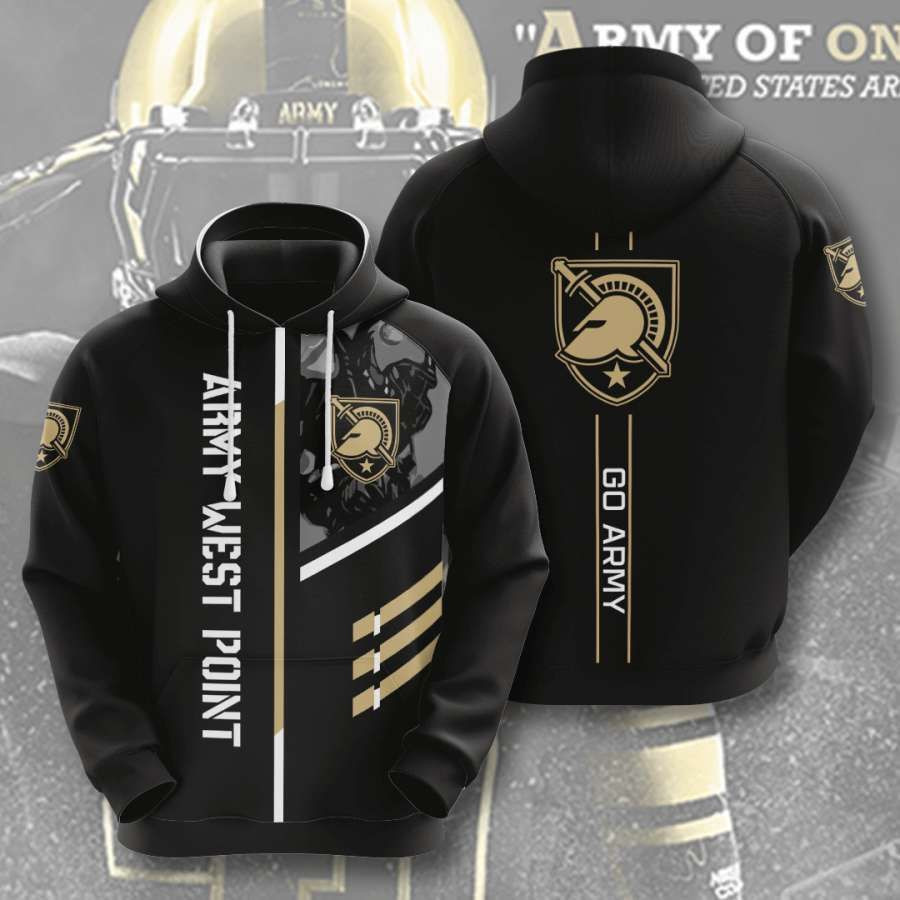 Army Black Knights No91 Custom Hoodie 3D