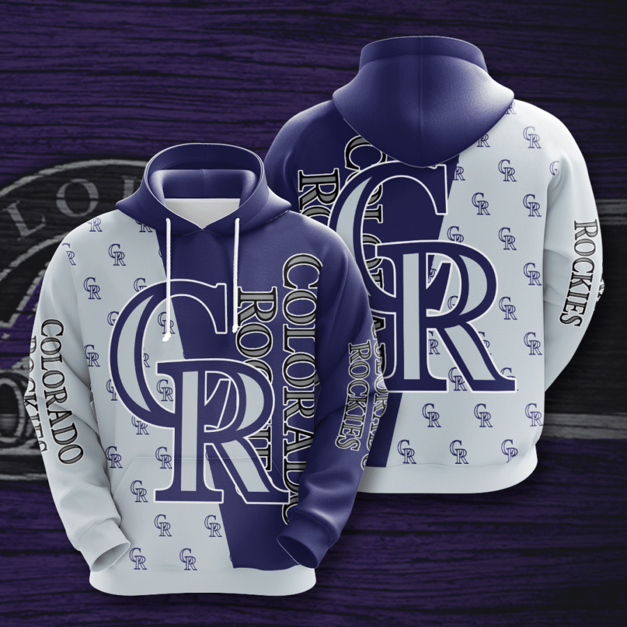 Colorado Rockies 3D Hoodie