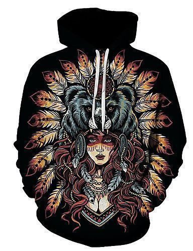 Native American Hoodie Bt09 #17740