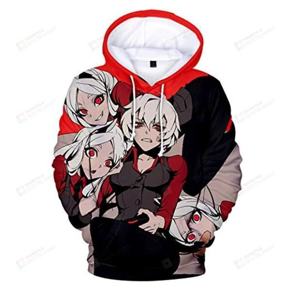 Helltaker  3D All Over Print Hoodie, Zip-up Hoodie