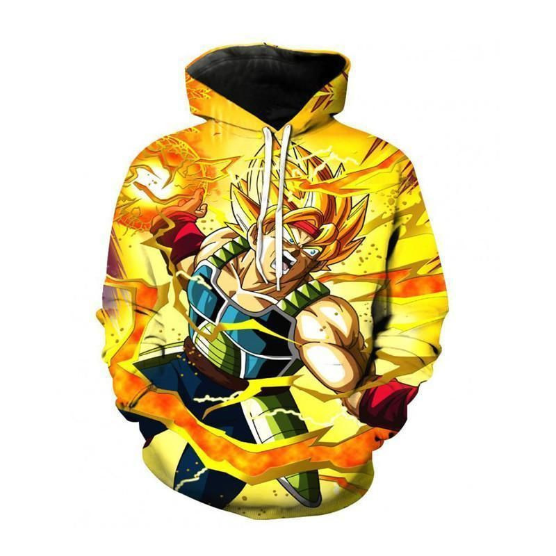 Dragon Ball Z Bardock 3D All Over Print Hoodie, Zip-up Hoodie