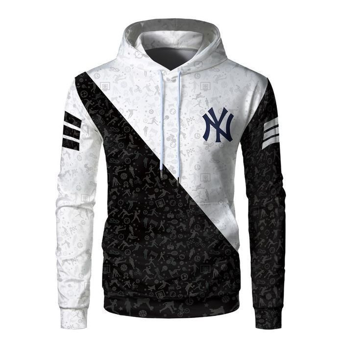 New York Yankees Football Hoodie Custom 3D Printed