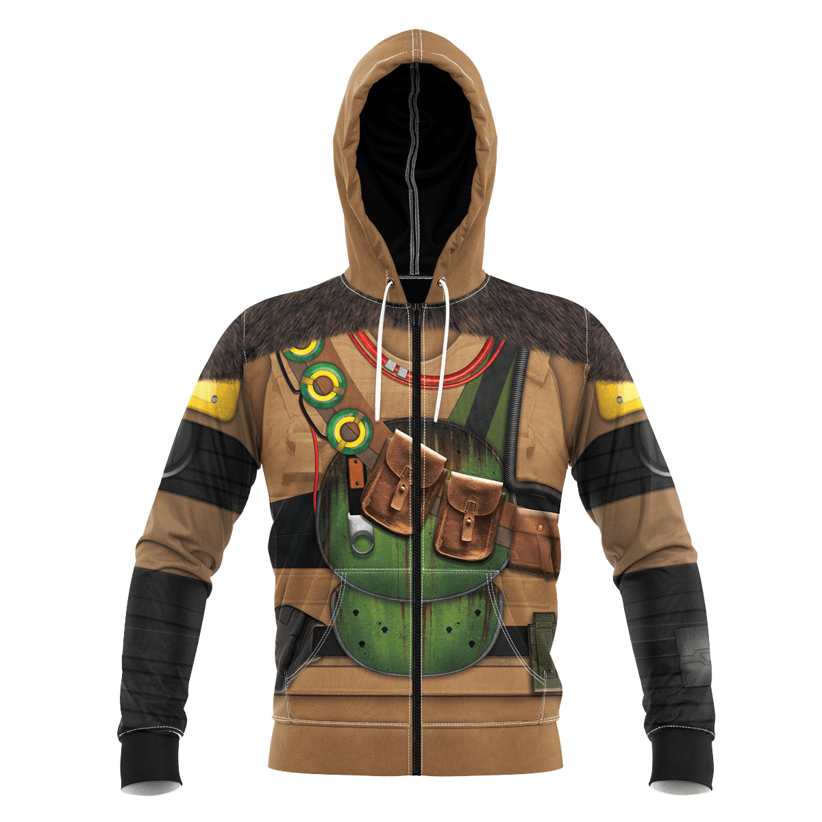 Bloodhound Unisex 3D All Over Print Hoodie, Zip-up Hoodie