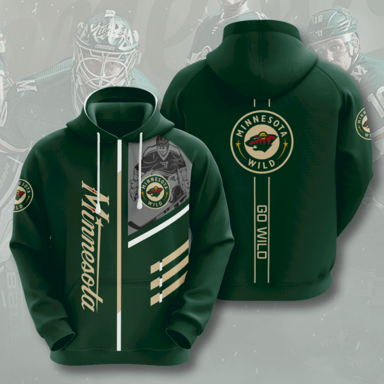 NHL Minnesota Wild 3D Hoodie For Men For Women All Over Printed Hoodie