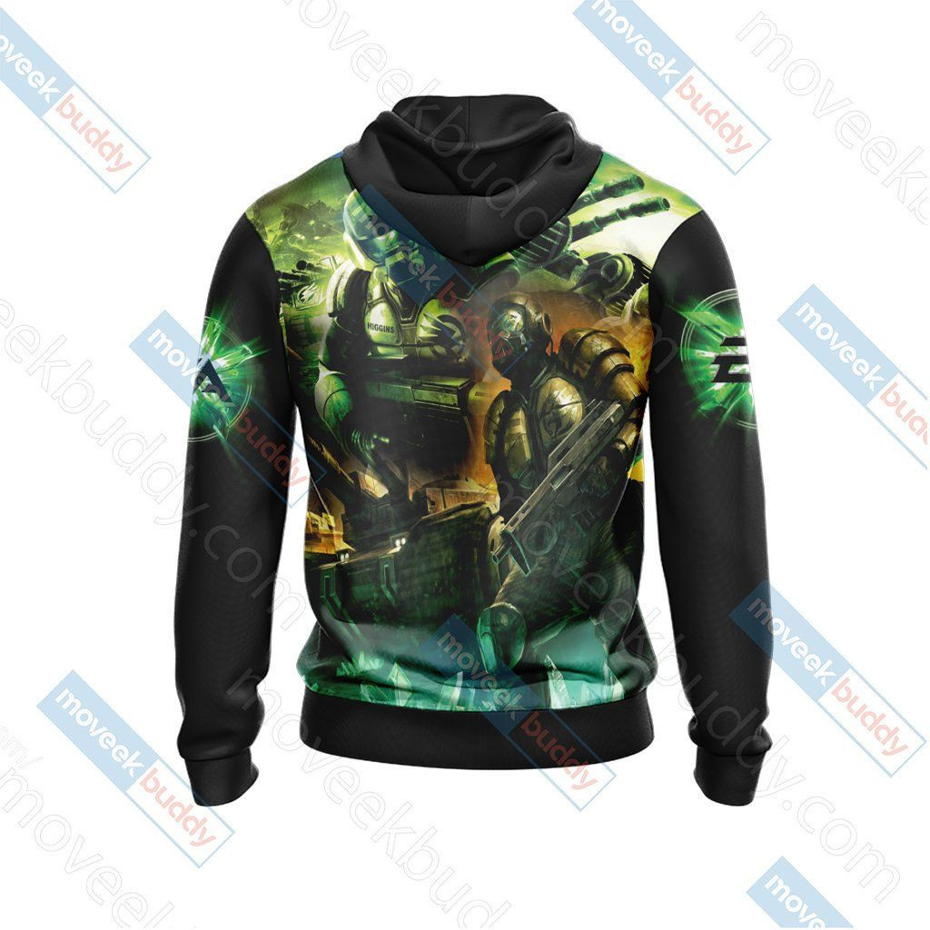 Command & Conquer-Tiberium 3D All Over Print Hoodie, Zip-up Hoodie