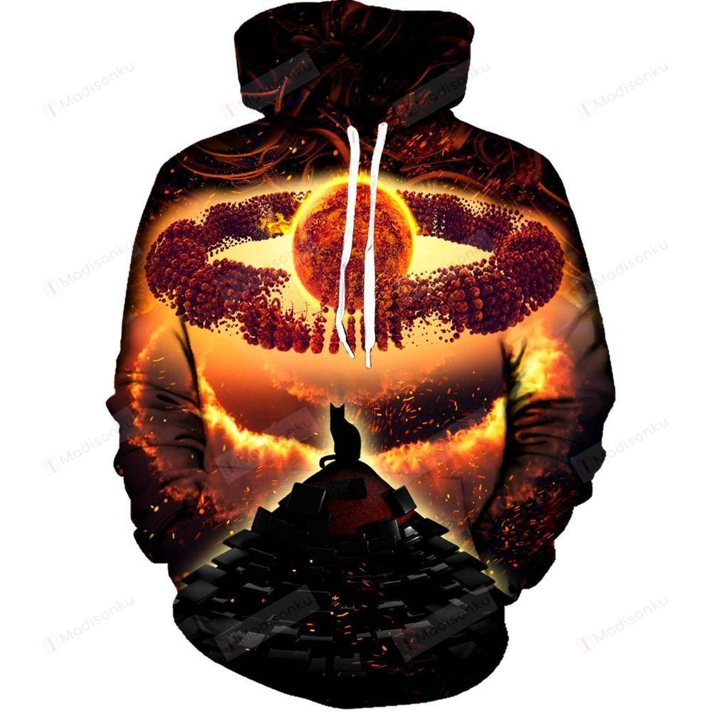 Cats 3D All Over Print Hoodie, Zip-up Hoodie