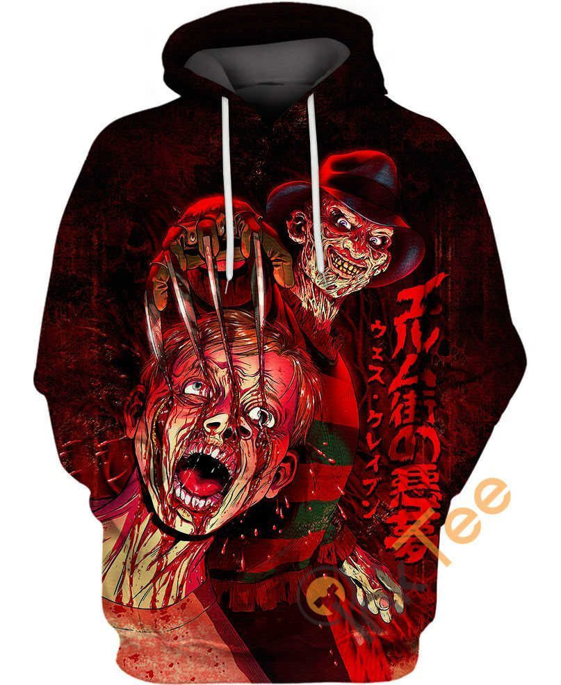 Freddy Bloody Dead Amazon Best Selling Hoodie 3D