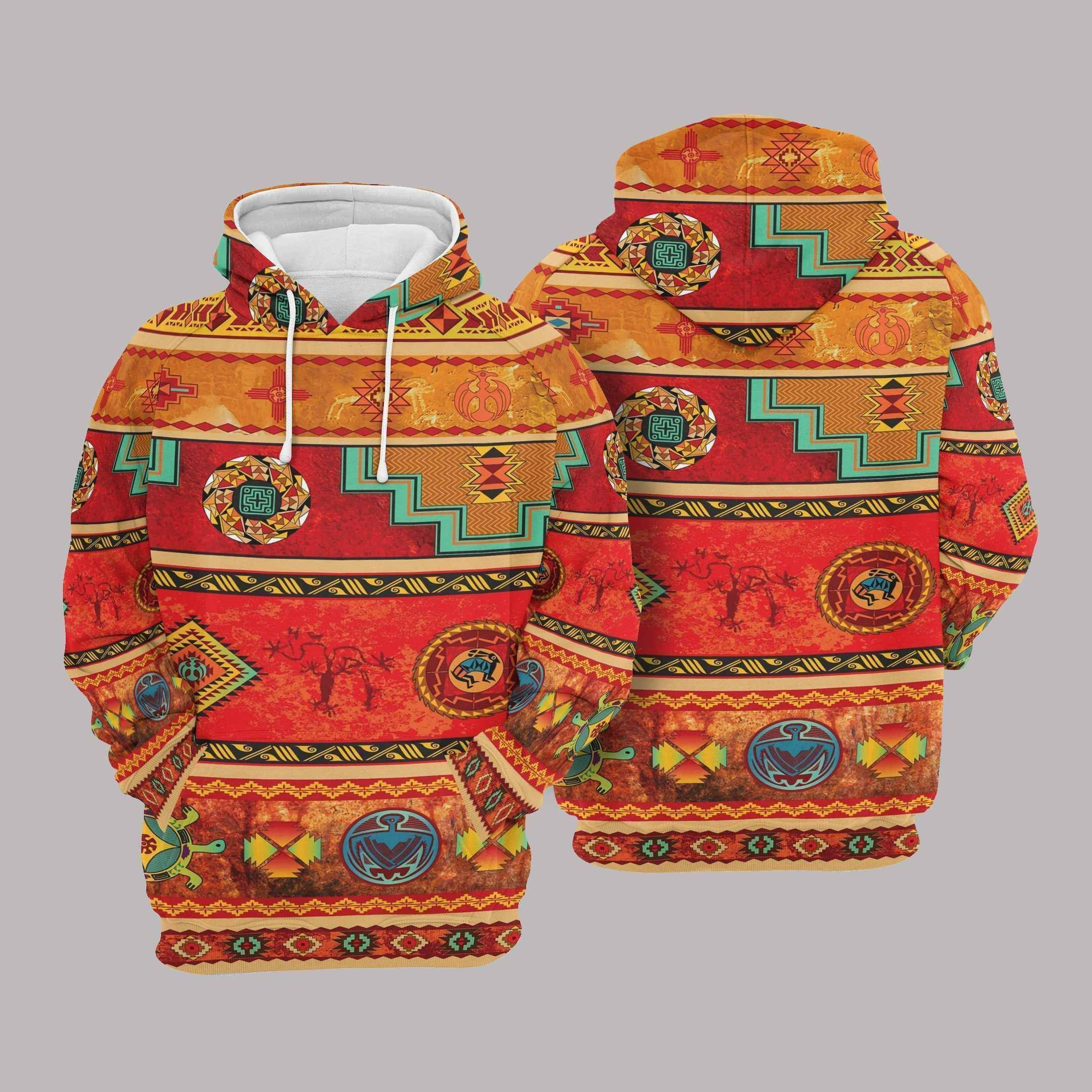 Native American Hoodie Bt07 #17730