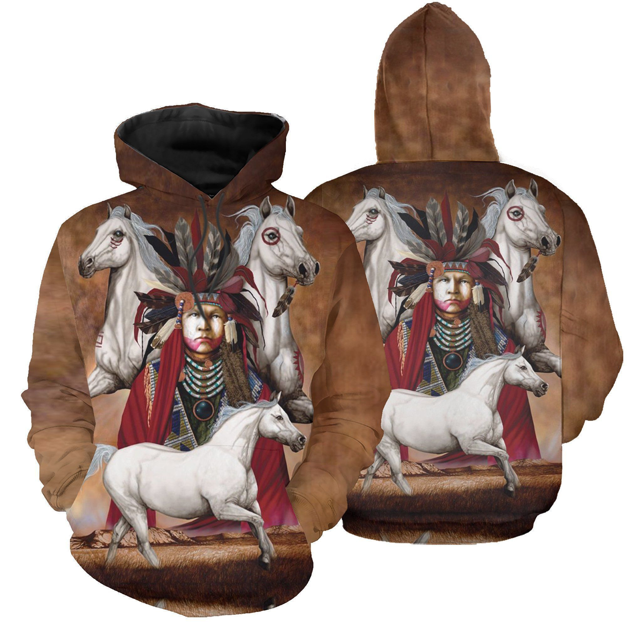 Chief Native American Hoodie BT11