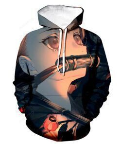 Demon Slayer 3D All Over Print Hoodie, Zip-up Hoodie