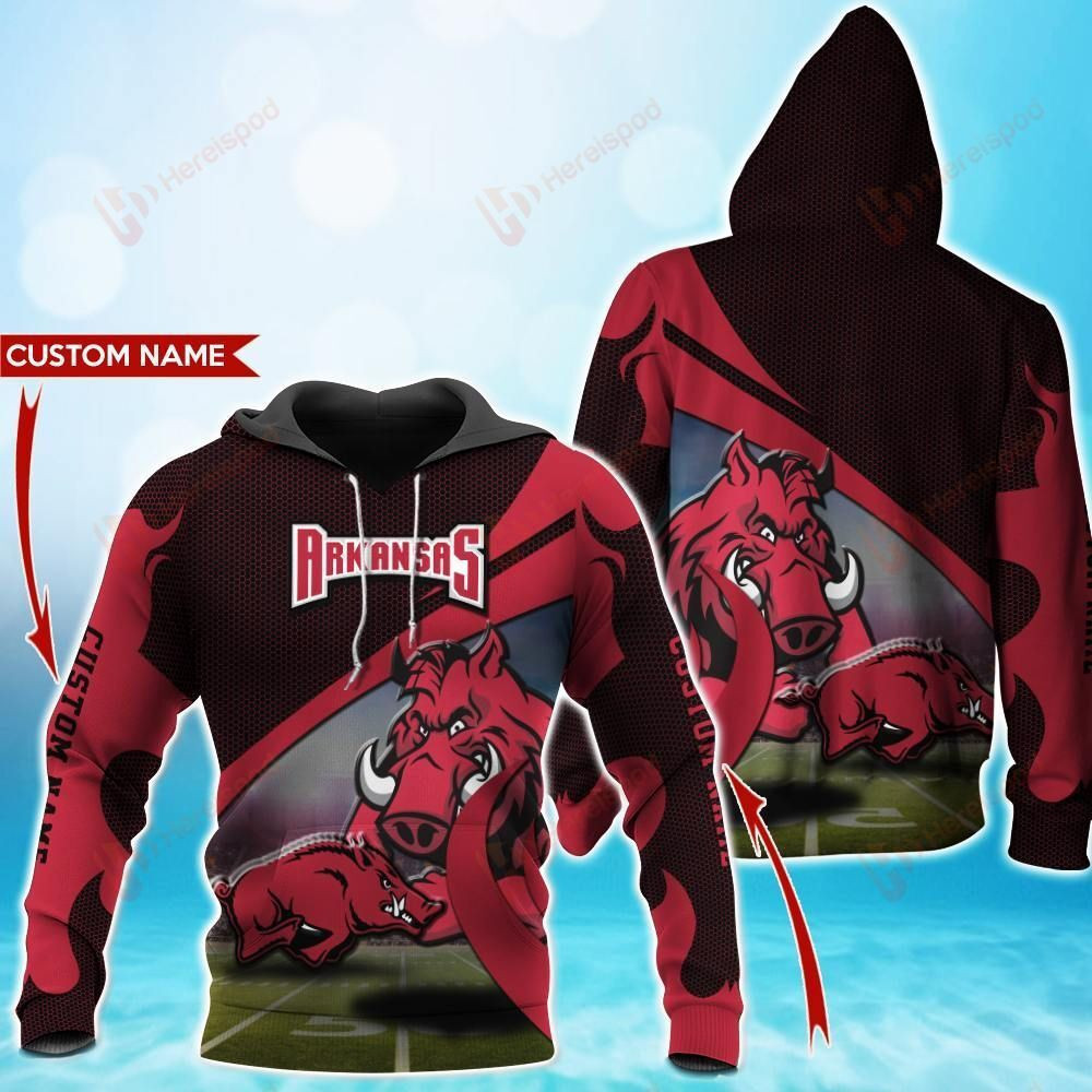 Arkansas Razorbacks Personalized 3D Hoodie TUT21033102