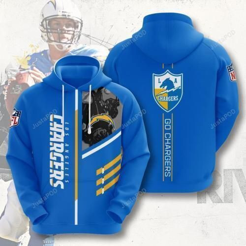 Los Angeles Chargers Nfl Go Chargers 3D All Over Print Hoodie, Zip-up Hoodie