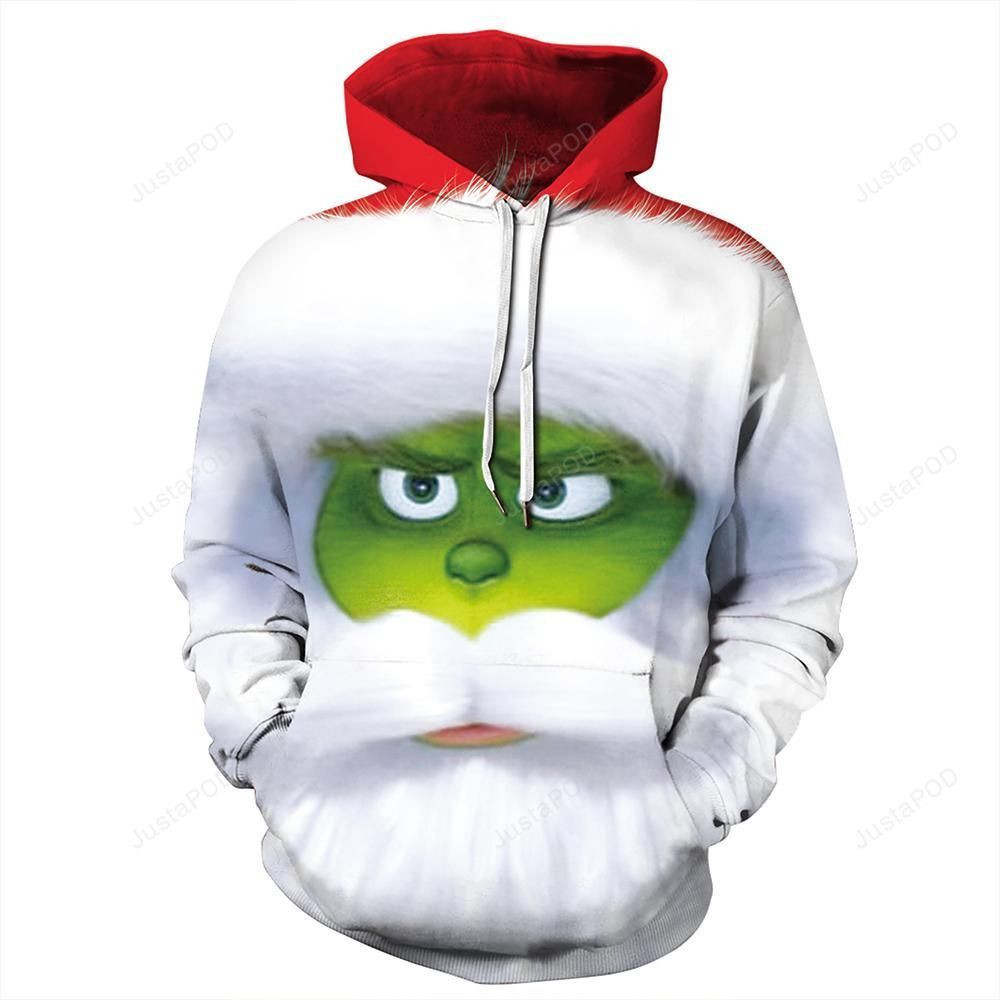 The Grinch 3D All Over Print Hoodie, Zip-up Hoodie