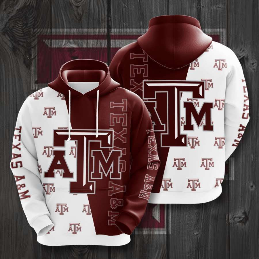 Texas A&m Aggies No1946 Custom Hoodie 3D