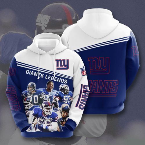 Amazon Sports Team Nfl New York Giants No723 Hoodie 3D