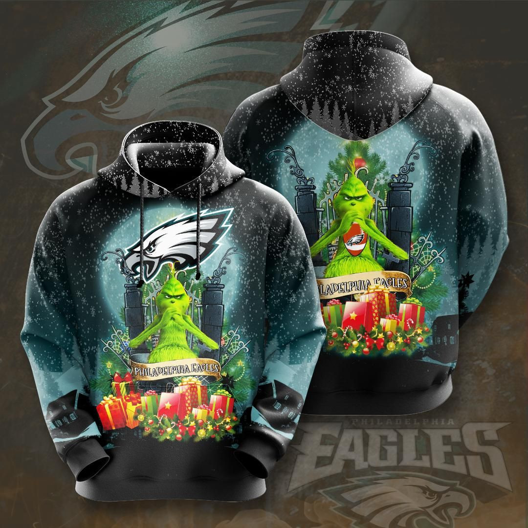 Philadelphia Eagles No1591 Custom Hoodie 3D Size S to 5XL