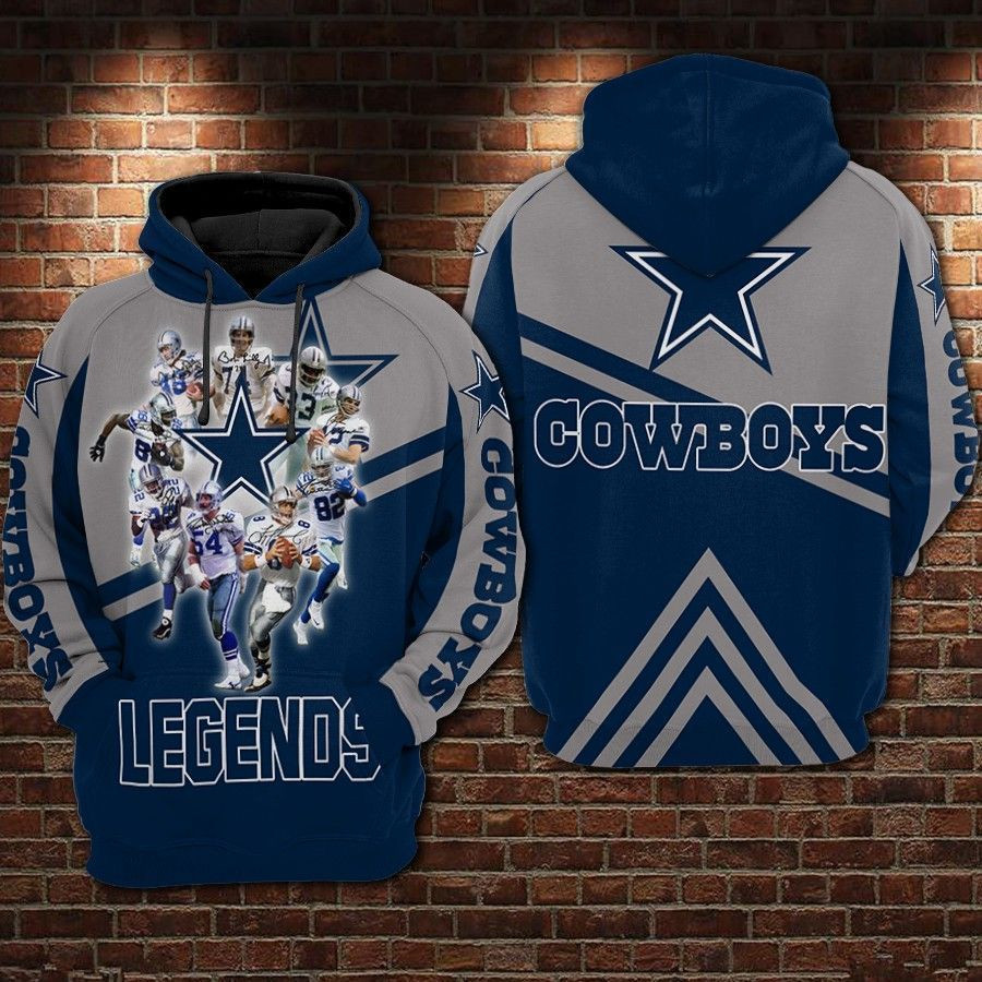 Dallas Cowboys Nfl Football Anniversary 3D Hoodie