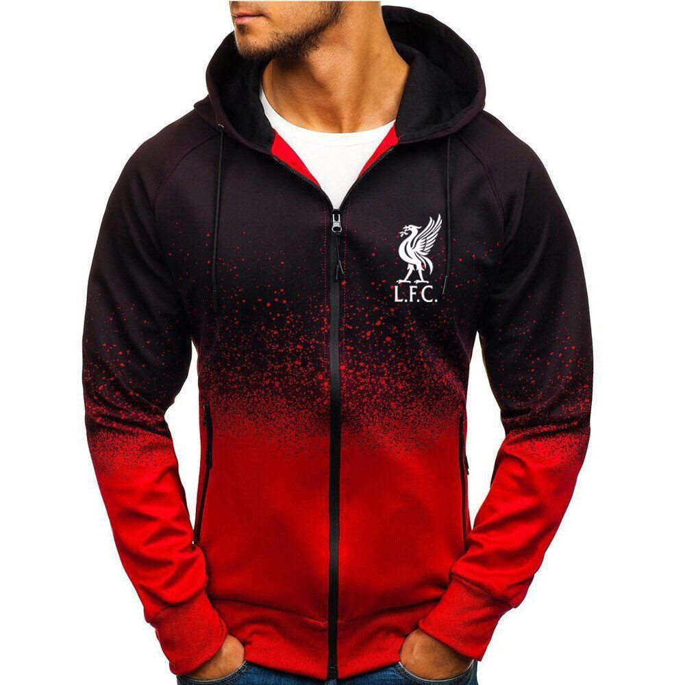 Liverpool LFC 3D All Over Print Hoodie, Zip-up Hoodie