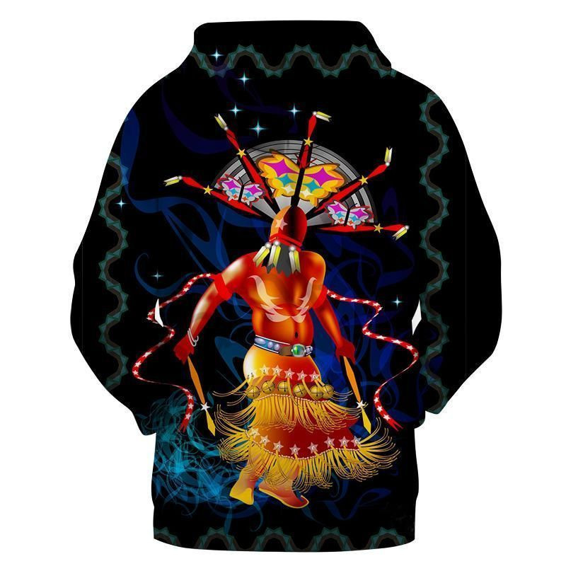 Native American Dancer Pullover Unisex Hoodie BT06