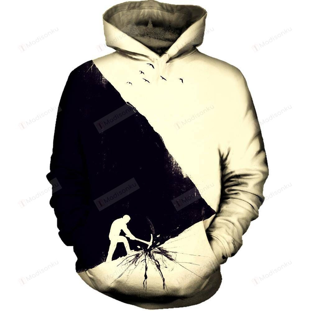 Freedom Seeker 3D All Over Printed Hoodie, Zip- Up Hoodie