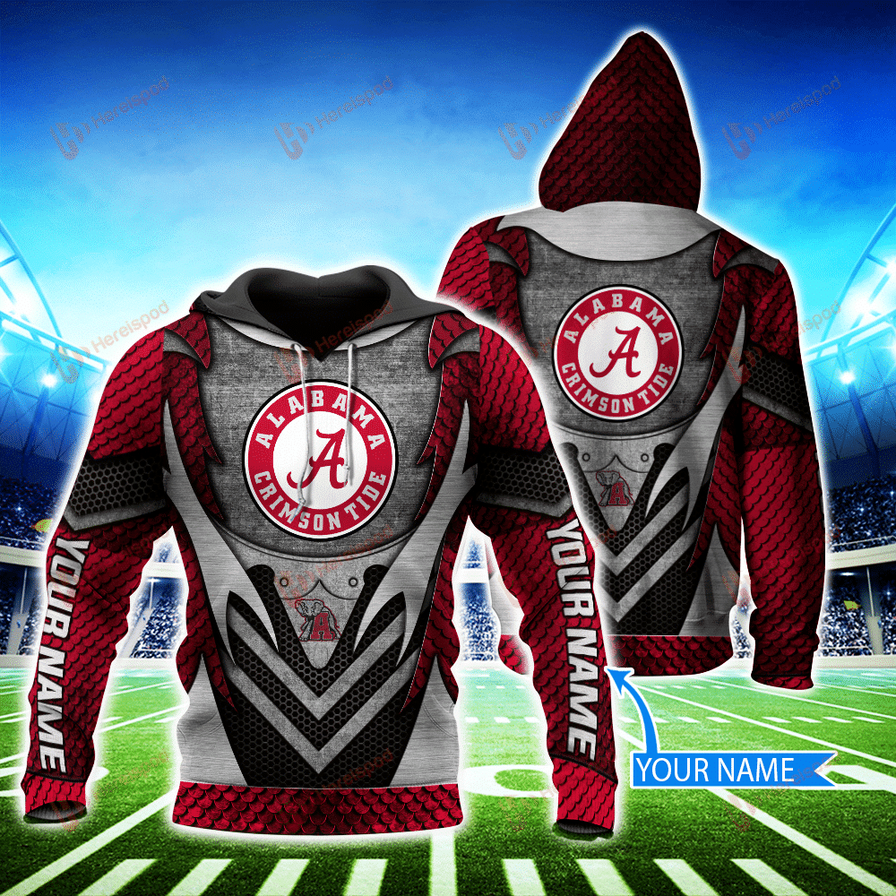 Alabama Crimson Tide Personalized 3D Hoodie MHT21050501