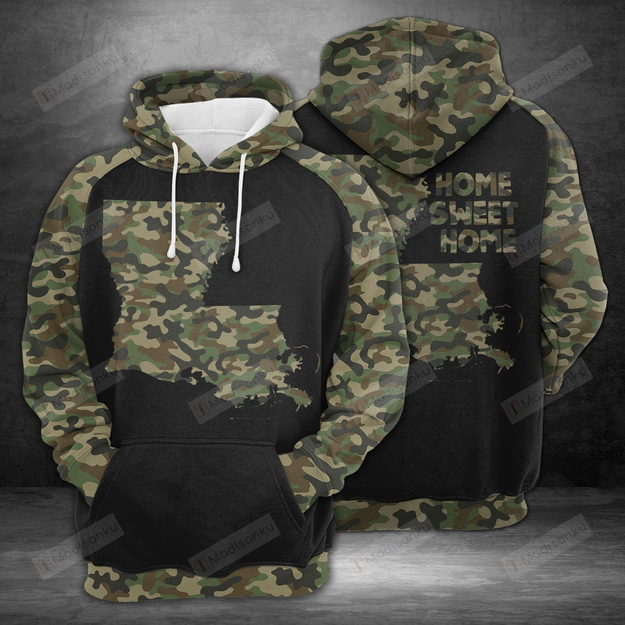 Home Sweet Home Louisiana 3D All Over Print Hoodie, Zip-up Hoodie