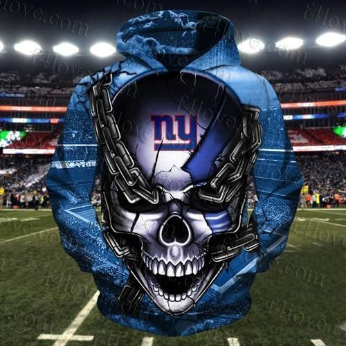 New York Giants 3d Hoodie Style 7