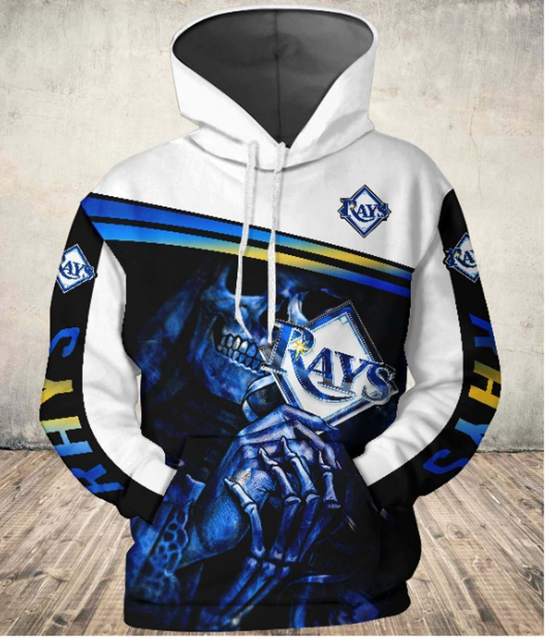 Mlb- Tampa Bay Rays 3d Hoodie Style 08