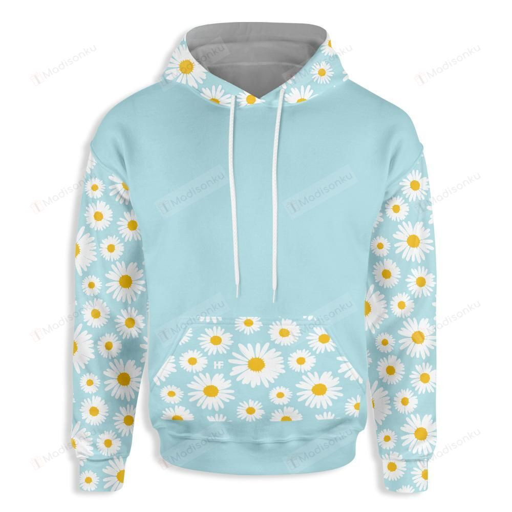 Teacher Daisy Lover 3D All Over Print Hoodie, Zip-up Hoodie