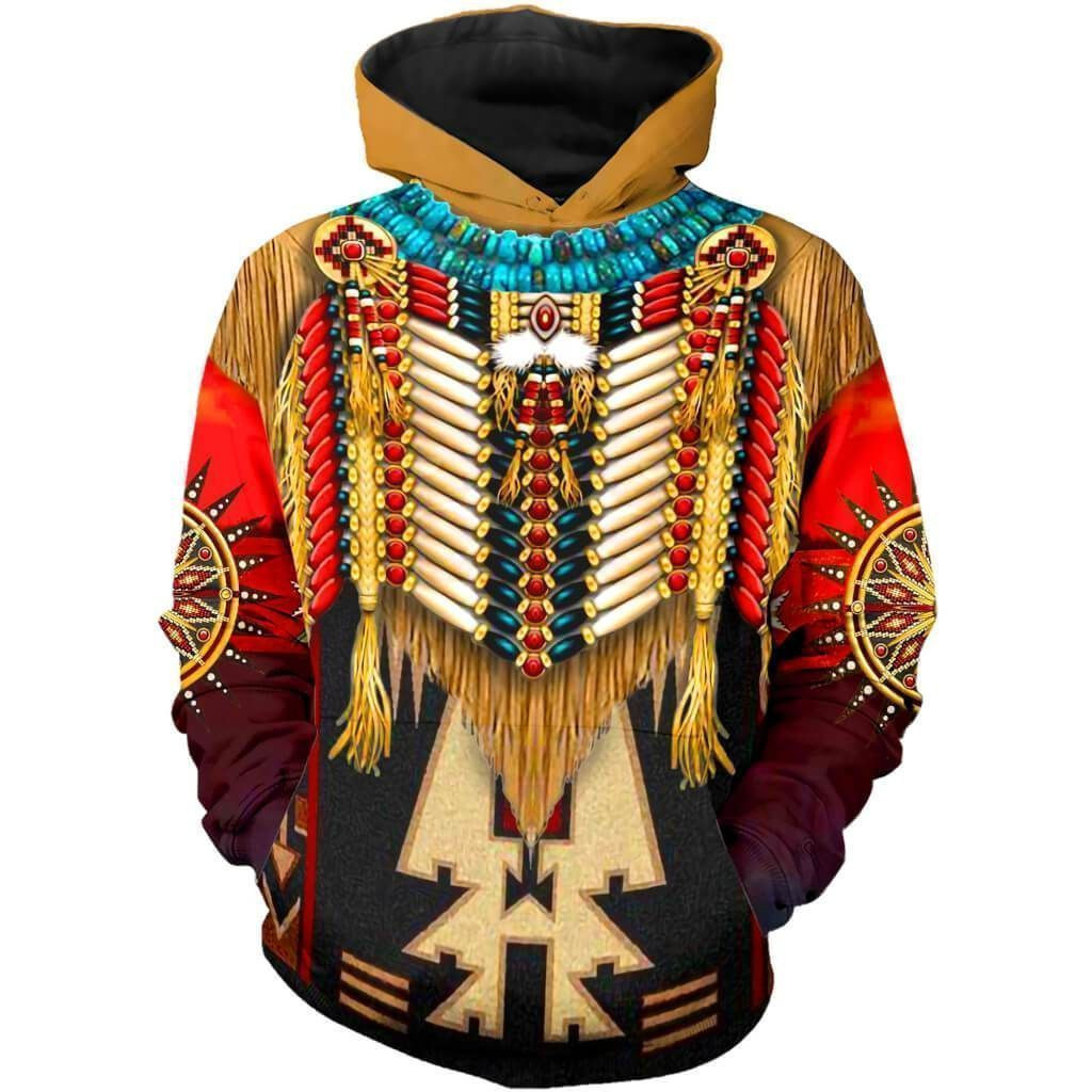 Native American Hoodie Bt15 #17759