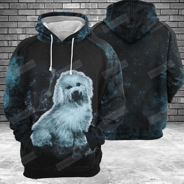 Bichon Frise Galaxy 3D All Over Print Hoodie, Zip-up Hoodie