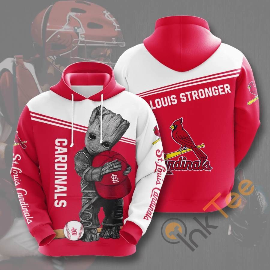 Sports Baseball Mlb St Louis Cardinals Usa 652 Hoodie 3D