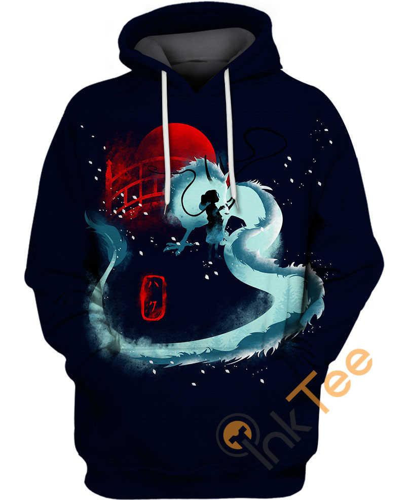 Red Dragon Haku Amazon Hoodie 3D Size S to 5XL