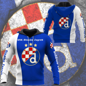 GNK Dinamo Zagreb 3D All Over Print Hoodie, Zip-up Hoodie