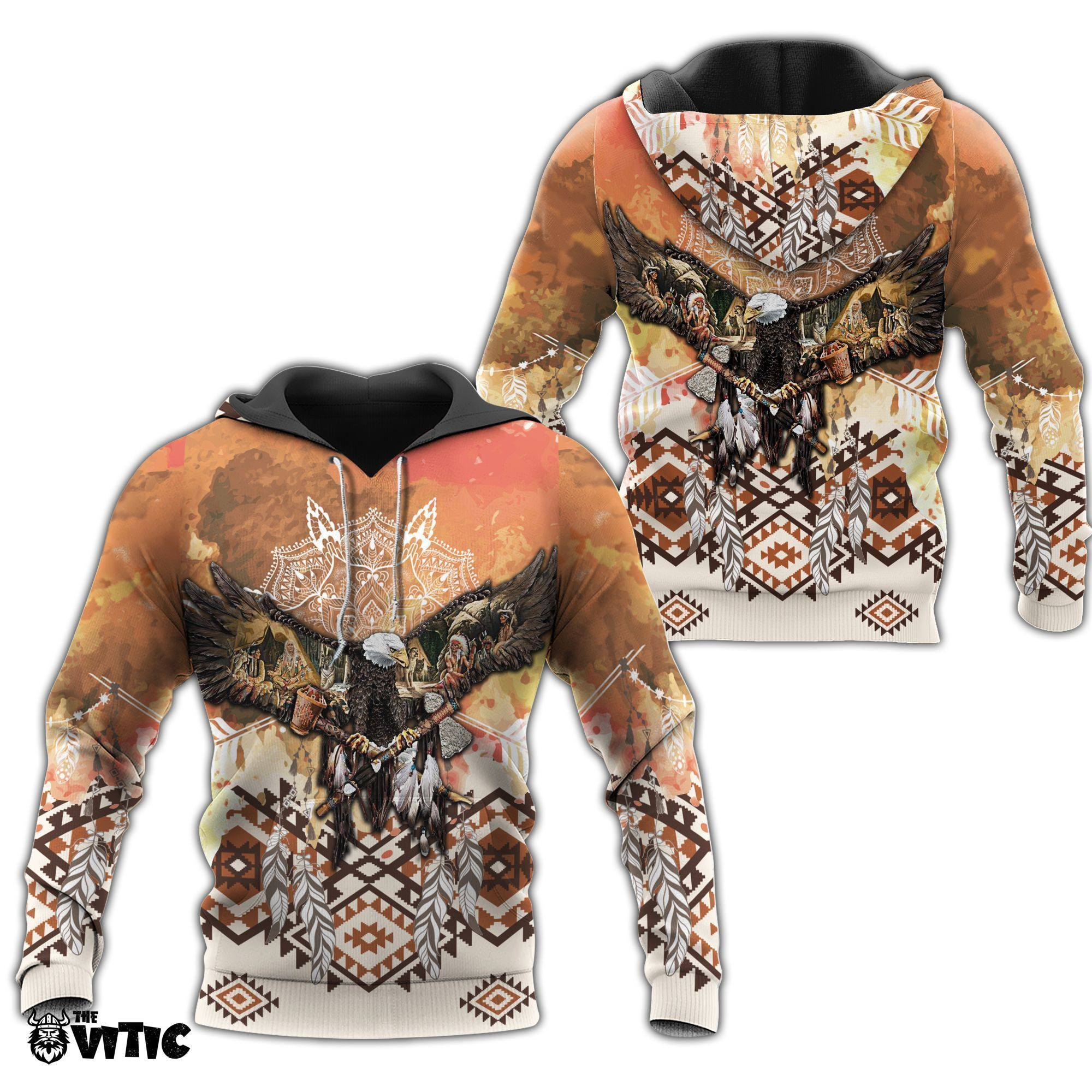 Thevitic? Native American Hoodie HD03425