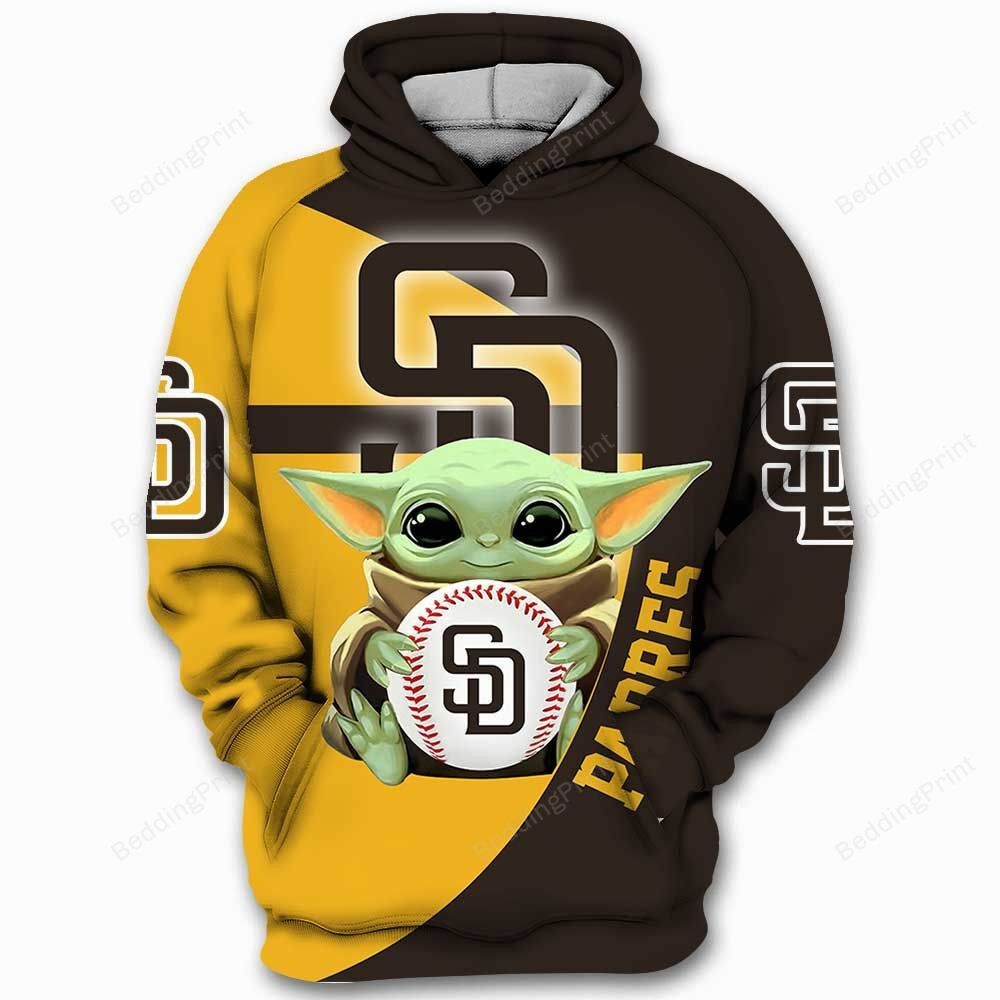 Mlb- San Diego Padres 3d Hoodie Style 10